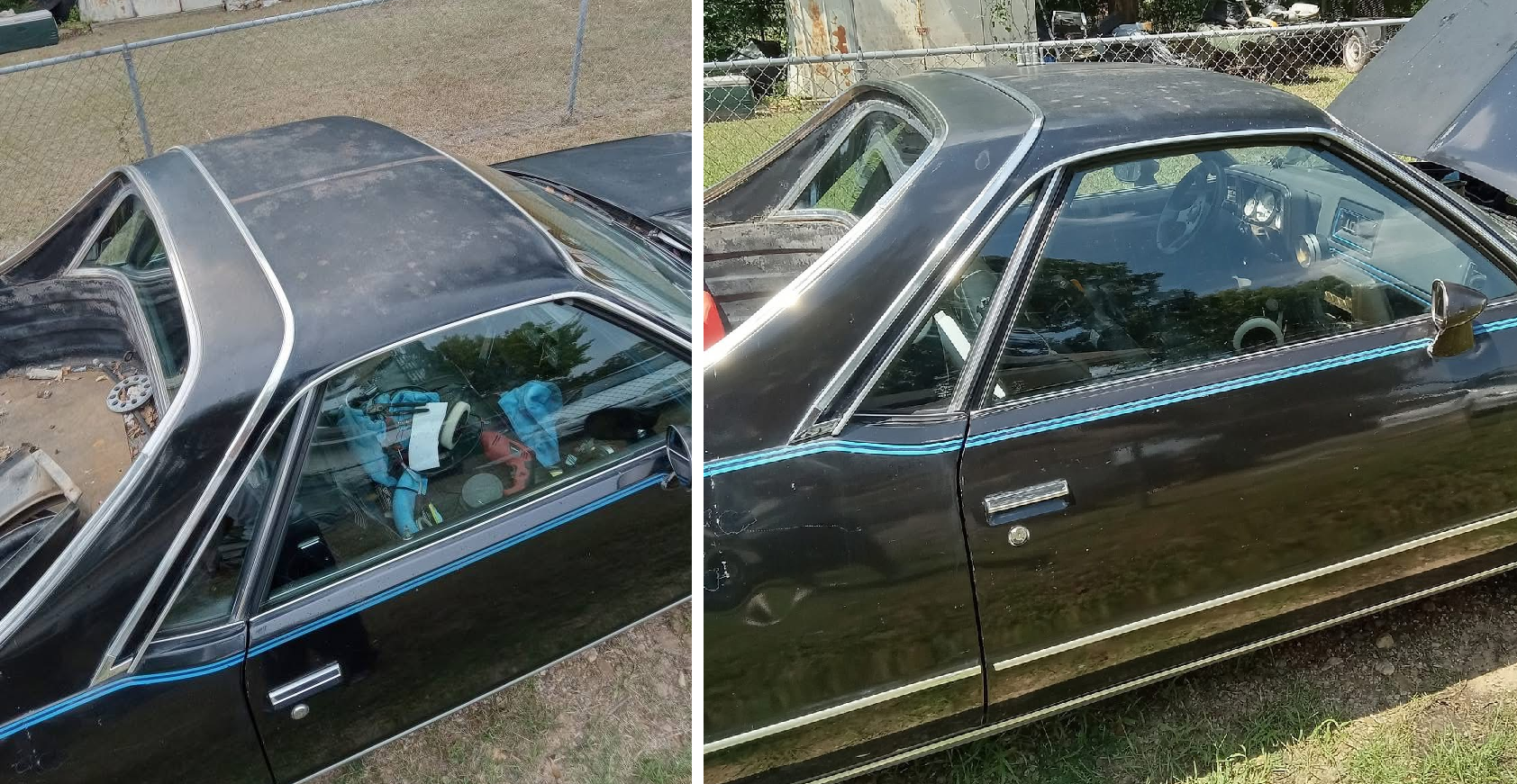El Camino with vinyl roof